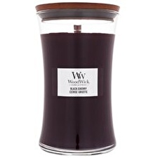 Woodwick Medium Hourglass Candles Scented Candle Black Cherry 275 G Woodwick Medium Hourglass Candles Scented Candle Black Cherry 275 G