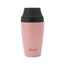 Cheeki Insulated Coffee Mug Pink 350ml Cheeki Insulated Coffee Mug Pink 350ml