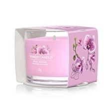 Yankee Candle Wild Orchid Votive Candle In Glass 37.0g Yankee Candle Wild Orchid Votive Candle In Glass 37.0g