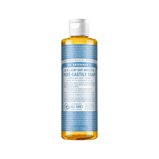 Dr. Bronners Pure-castile Magic Soap Liquid (18-in-1) Baby Unscented 237ml Dr. Bronners Pure-castile Magic Soap Liquid (18-in-1) Baby Unscented 237ml