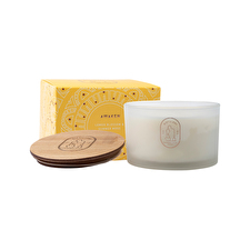 Distillery Fragrance House Soy Candle Awaken (lemon Blossom & Summer Moss) 450g Distillery Fragrance House Soy Candle Awaken (lemon Blossom & Summer Moss) 450g