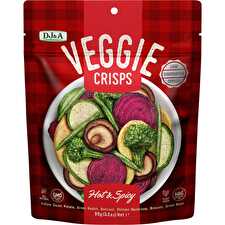 Veggie Crisps Hot & Spicy 9x90g Veggie Crisps Hot & Spicy 9x90g