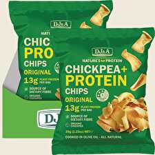 Chickpea + Protein Chips Original 9x35g Chickpea + Protein Chips Original 9x35g