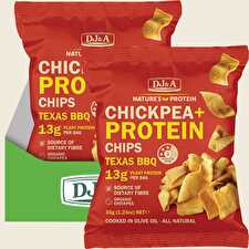 Chickpea + Protein Chips Texas BBQ 9x35g Chickpea + Protein Chips Texas BBQ 9x35g