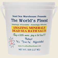 Dead Sea Bath Salts Bucket 2.27kg Dead Sea Bath Salts Bucket 2.27kg
