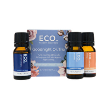 Eco. Modern Essentials Essential Oil Trio Goodnight Oil 10ml X 3 Pack Eco. Modern Essentials Essential Oil Trio Goodnight Oil 10ml X 3 Pack