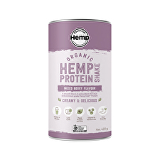 Organic Hemp Protein Shake Mixed Berry 420g Organic Hemp Protein Shake Mixed Berry 420g