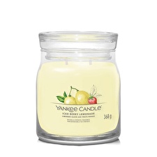 Yankee Candle Aromatic Candle Signature Glass Medium Iced Berry Lemonade 368 G Yankee Candle Aromatic Candle Signature Glass Medium Iced Berry Lemonade 368 G
