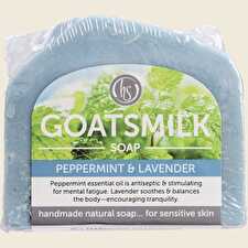 Goat's Milk Soap Peppermint & Lavender 140g Goat's Milk Soap Peppermint & Lavender 140g