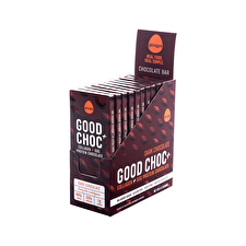 Googys Good Choc+ (collagen + Egg Protein Chocolate) Dark 100g X 10 Display Googys Good Choc+ (collagen + Egg Protein Chocolate) Dark 100g X 10 Display