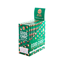 Googys Good Choc+ (collagen + Egg Protein Chocolate) Mylk Hazelnut 100g X 10 Display Googys Good Choc+ (collagen + Egg Protein Chocolate) Mylk Hazelnut 100g X 10 Display
