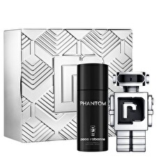 Paco Rabanne Phantom Man Set Eau De Toilette 100ml & Deodorant 150ml (tin Box) Paco Rabanne Phantom Man Set Eau De Toilette 100ml & Deodorant 150ml (tin Box)