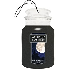 Yankee Candle Midsummer's Night Classic Car Jar - Paper Car Tag Yankee Candle Midsummer's Night Classic Car Jar - Paper Car Tag