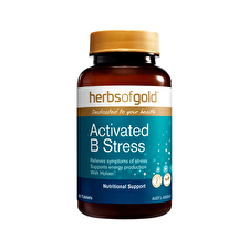Herbs Of Gold Activated B Stress 60t Herbs Of Gold Activated B Stress 60t