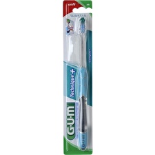 Gum Kid's Technic Toothbrush 491 Compact And Supple Yellow Gum Kid's Technic Toothbrush 491 Compact And Supple Yellow