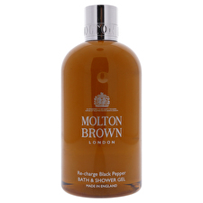 Molton Brown Re-charge Black Pepper Bath & Shower Gel 300ml Molton Brown Re-charge Black Pepper Bath & Shower Gel 300ml