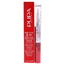 Pupa Milano Made To Last Lip Duo - 008 Miami Pink For Women 0.13oz Pupa Milano Made To Last Lip Duo - 008 Miami Pink For Women 0.13oz