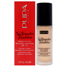 Pupa No Transfer Foundation Extra Comfort Spf 15 - Longwear Foundation 30ml Pupa No Transfer Foundation Extra Comfort Spf 15 - Longwear Foundation 30ml