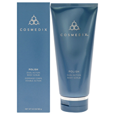 Cosmedix Polish Dual-action Body Scrub For Unisex 180ml/6.3oz Cosmedix Polish Dual-action Body Scrub For Unisex 180ml/6.3oz