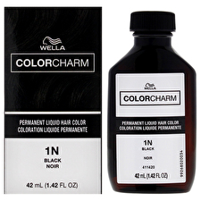 Wella Color Charm Permanent Liquid Hair Color - 1n 051 Black For Unisex 30ml/1.42oz Wella Color Charm Permanent Liquid Hair Color - 1n 051 Black For Unisex 30ml/1.42oz