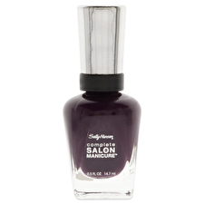 Sally Hansen Complete Salon Manicure - 441 Pat On The Black For Women 0.5oz Sally Hansen Complete Salon Manicure - 441 Pat On The Black For Women 0.5oz