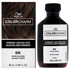 Wella Color Charm Permanent Liquid Hair Color - 6n Dark Blonde For Unisex 30ml/1.42oz Wella Color Charm Permanent Liquid Hair Color - 6n Dark Blonde For Unisex 30ml/1.42oz