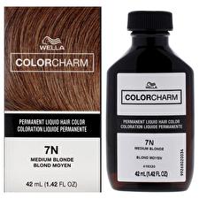 Wella Color Charm Permanent Liquid Hair Color - 7n Medium Blonde For Unisex 30ml/1.42oz Wella Color Charm Permanent Liquid Hair Color - 7n Medium Blonde For Unisex 30ml/1.42oz
