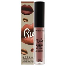 Rude Cosmetics Notorious Rich Long Lasting Liquid Lip Color - 5 Colors - Obscene Gesture - 2.5ml Rude Cosmetics Notorious Rich Long Lasting Liquid Lip Color - 5 Colors - Obscene Gesture - 2.5ml