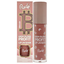 Rude Cosmetics High Gloss Profit Lip Lacquer - Bitcoin For Women 0.141oz Rude Cosmetics High Gloss Profit Lip Lacquer - Bitcoin For Women 0.141oz