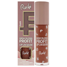 Rude Cosmetics High Gloss Profit Lip Lacquer - Frank For Women 0.141oz Rude Cosmetics High Gloss Profit Lip Lacquer - Frank For Women 0.141oz