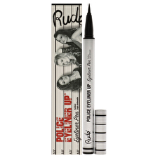 Rude Cosmetics Police Eyeliner Up Eyeliner Pen - 2 Colors - Bail Bond (Black) - 0.5ml Rude Cosmetics Police Eyeliner Up Eyeliner Pen - 2 Colors - Bail Bond (Black) - 0.5ml
