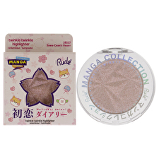 Rude Cosmetics Manga Collection Twinkle Twinkle Highlighter - 2 Colors - Sawa-Chan's Heart - 4g Rude Cosmetics Manga Collection Twinkle Twinkle Highlighter - 2 Colors - Sawa-Chan's Heart - 4g