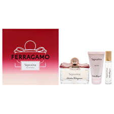 Salvatore Ferragamo Signorina Woman Set Eau De Parfum 100ml+ Eau De Parfum 10ml & Bl 50ml Salvatore Ferragamo Signorina Woman Set Eau De Parfum 100ml+ Eau De Parfum 10ml & Bl 50ml