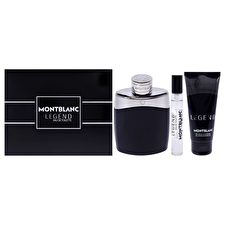 Mont Blanc Legend Men 3pc Gift Set - Eau De Toilette & Shower Gel & 7.5ml Eau De Toilette 100ml Mont Blanc Legend Men 3pc Gift Set - Eau De Toilette & Shower Gel & 7.5ml Eau De Toilette 100ml