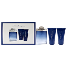 Salvatore Ferragamo Subtil For Men - 3 Pc Gift Set 90ml/3.4oz Eau De Toilette Spray 60ml/2.5oz Shampoo And Shower Gel 60ml/2.5oz After Shave Balm 90ml/3.4oz Salvatore Ferragamo Subtil For Men - 3 Pc Gift Set 90ml/3.4oz Eau De Toilette Spray 60ml/2.5oz Shampoo And Shower Gel 60ml/2.5oz After Shave Balm 90ml/3.4oz