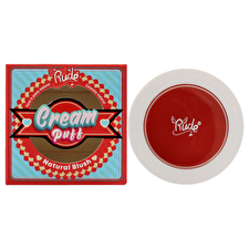 Rude Cosmetics Cream Puff Natural Blush - 6 Colors - Creamsicle - 6g Rude Cosmetics Cream Puff Natural Blush - 6 Colors - Creamsicle - 6g