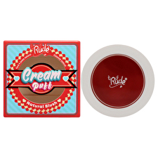 Rude Cosmetics Cream Puff Natural Blush - 6 Colors - Fruit Tart - 6g Rude Cosmetics Cream Puff Natural Blush - 6 Colors - Fruit Tart - 6g