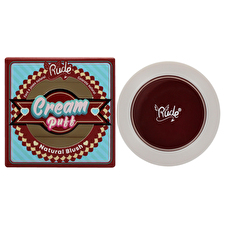 Rude Cosmetics Cream Puff Natural Blush - 6 Colors - Red Velvet - 6g Rude Cosmetics Cream Puff Natural Blush - 6 Colors - Red Velvet - 6g