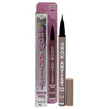 Rude Cosmetics Ultimate Brow Artist Brow Pen - 4 Colors - Taupe - 0.5g Rude Cosmetics Ultimate Brow Artist Brow Pen - 4 Colors - Taupe - 0.5g