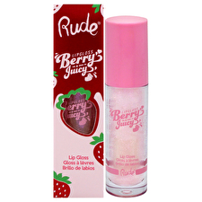 Rude Cosmetics Berry Juicy Lip Gloss - 5 Colors - Crystalize - 4g Rude Cosmetics Berry Juicy Lip Gloss - 5 Colors - Crystalize - 4g