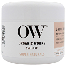 Organic Works Super Naturals 2 Minute Pro Nourish Hair Mask For Unisex 150ml/5.07oz Organic Works Super Naturals 2 Minute Pro Nourish Hair Mask For Unisex 150ml/5.07oz