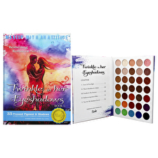 Rude Cosmetics Twinkle In Her 35 Eyeshadows Palette - Book 1 For Women 30ml/1.34oz Rude Cosmetics Twinkle In Her 35 Eyeshadows Palette - Book 1 For Women 30ml/1.34oz