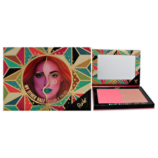 Rude Cosmetics My Other Half Duo Shade Face Palette - Double Faced For Women 0.458oz Rude Cosmetics My Other Half Duo Shade Face Palette - Double Faced For Women 0.458oz