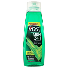 Alberto VO5 3-in-1 Fresh Energy Shampoo Conditioner And Body Wash By Alberto Vo5 For Unisex 450ml/15oz Alberto VO5 3-in-1 Fresh Energy Shampoo Conditioner And Body Wash By Alberto Vo5 For Unisex 450ml/15oz