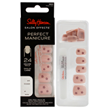 Sally Hansen Salon Effects Perfect Manicure Square Nails - Sq041 What A Start! For Women - 52 Pc 24 Nails 24 Adhesive Tabs Nail File Pre Pad Cuticle Stick 0.06oz Nail Glue 0.06oz Sally Hansen Salon Effects Perfect Manicure Square Nails - Sq041 What A Start! For Women - 52 Pc 24 Nails 24 Adhesive Tabs Nail File Pre Pad Cuticle Stick 0.06oz Nail Glue 0.06oz