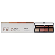 SmashBox Halo Sculpt Plus Glow Face Palette - Black To Cali By Smashbox For Women 0.55oz SmashBox Halo Sculpt Plus Glow Face Palette - Black To Cali By Smashbox For Women 0.55oz