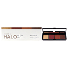 SmashBox Halo Sculpt Plus Glow Face Palette - Berry Saturation By Smashbox For Women 0.55oz SmashBox Halo Sculpt Plus Glow Face Palette - Berry Saturation By Smashbox For Women 0.55oz