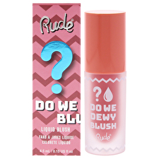 Rude Cosmetics Do We Dewy Liquid Blush - Sandy Pink For Women 0.15oz Rude Cosmetics Do We Dewy Liquid Blush - Sandy Pink For Women 0.15oz