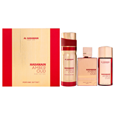 Al Haramain Amber Oud Ruby Edition Gift Set Eau De Parfum 75ml Eau De Parfum 30ml And Deospray 200ml 75ml Al Haramain Amber Oud Ruby Edition Gift Set Eau De Parfum 75ml Eau De Parfum 30ml And Deospray 200ml 75ml