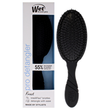 Wet Brush Pro Detangler Brush - Frost Black For Unisex 1pc Wet Brush Pro Detangler Brush - Frost Black For Unisex 1pc